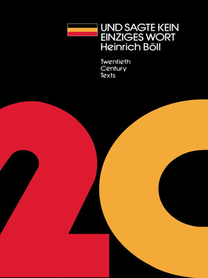 cover image of Und Sagte Kein Einziges Wort